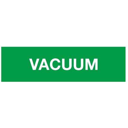 ANSI Pipe Markers Vacuum (Green) - Pk/10